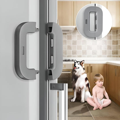 Refrigerator Door Lock for Kids | Child Safety Fridge Lock with Strong Adhesive, Easy Installation & Secure Home Protection