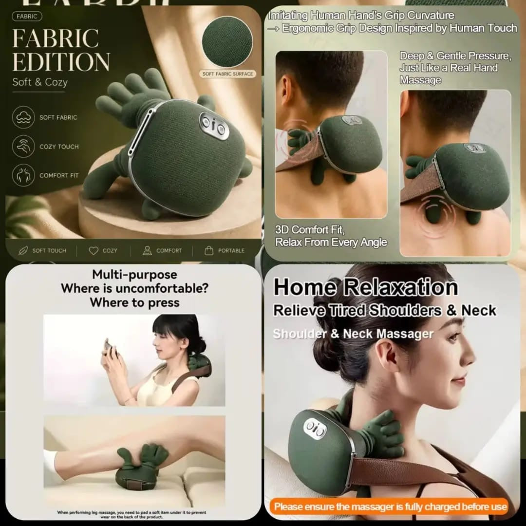 shoulder and neck massager.